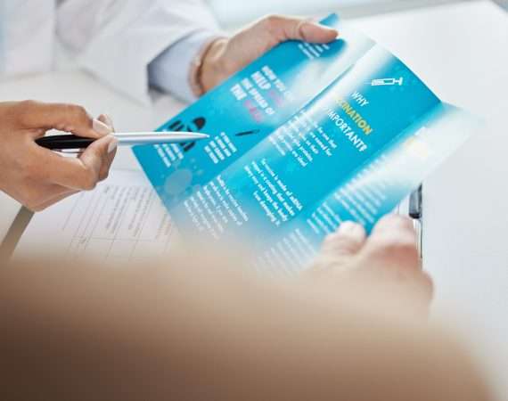 folletos dípticos y flyers impresos en León